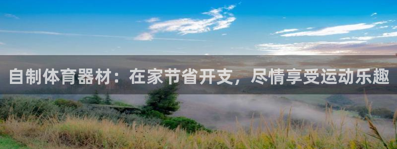 富联娱乐官方网站首页：自制体育器材：在家节省开支，尽