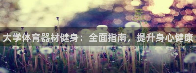 富联娱乐客服微信怎么加：大学体育器材健身：全面指南，提升身心