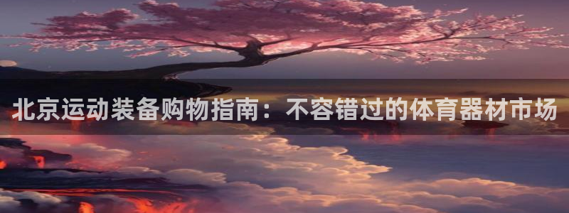 富联平台安装流程：北京运动装备购物指南：不容错过的体