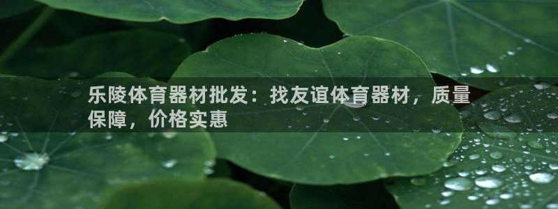 富联平台奇7O777：乐陵体育器材批发：找友谊体育器材，质量