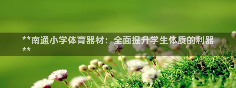 富联娱乐正规吗：**南通小学体育器材：全面提升学生体