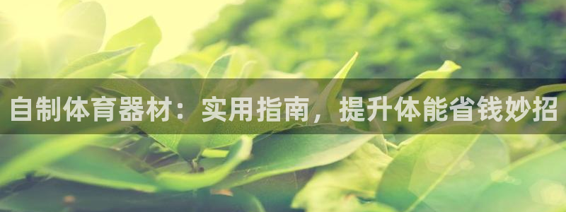 富联集团最新消息新闻：自制体育器材：实用指南，提升体